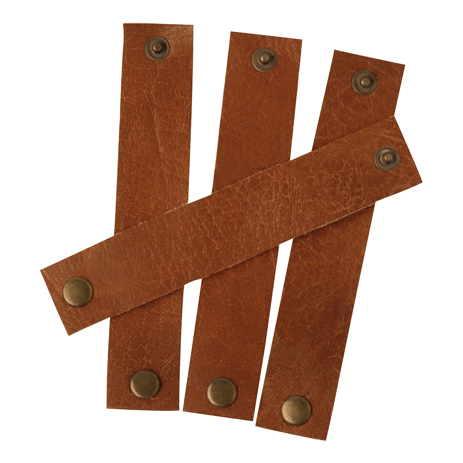 Serviettenringe Leder 4 Stk.