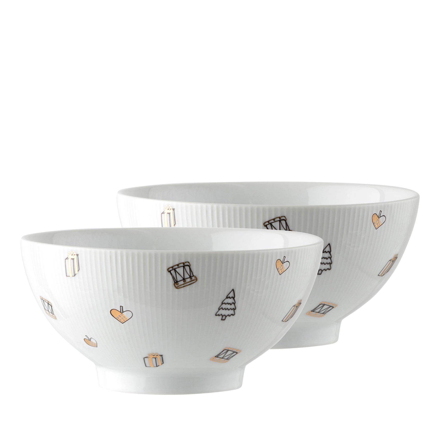 Magic Christmas Schale D15cm - 2 stk.