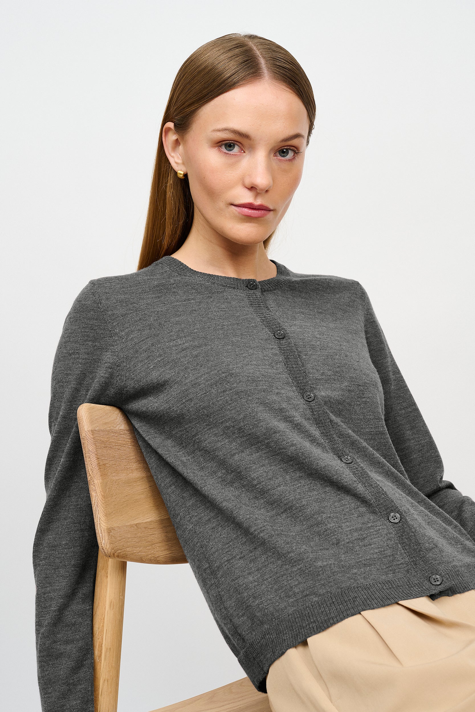 CRLezly Merinowoll-Cardigan