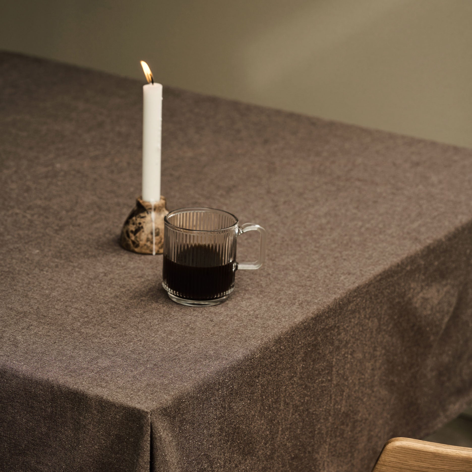 Dinner Tischdecke Schwarz