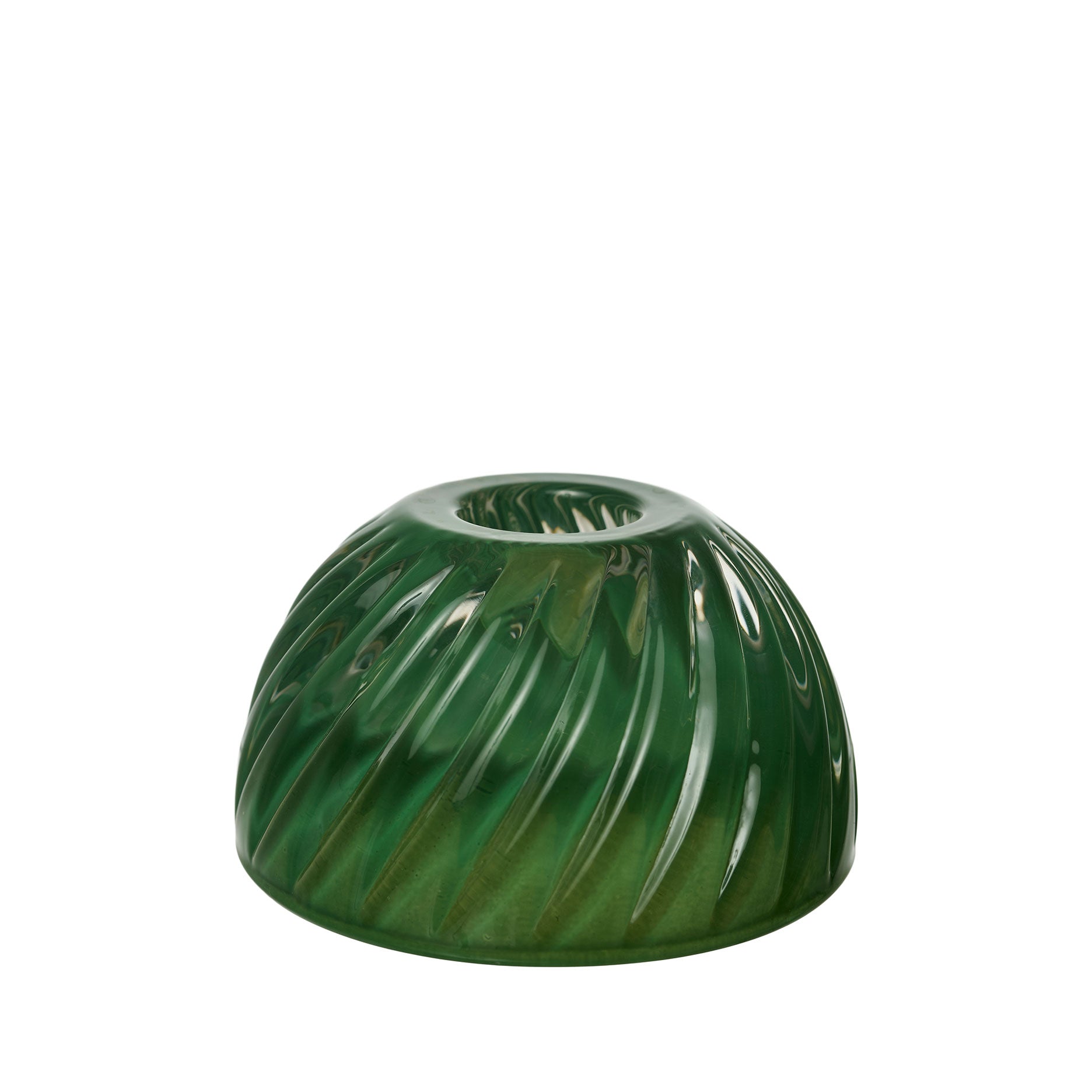 Turn glas lysestage