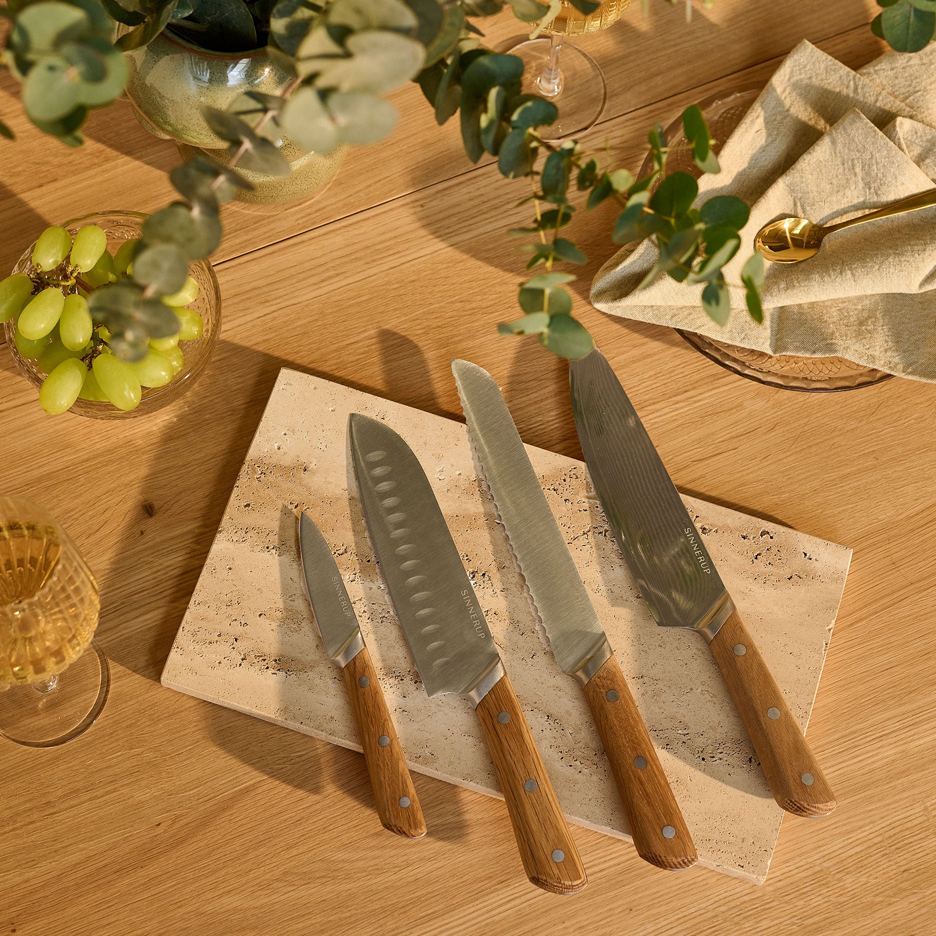 Oak brødkniv