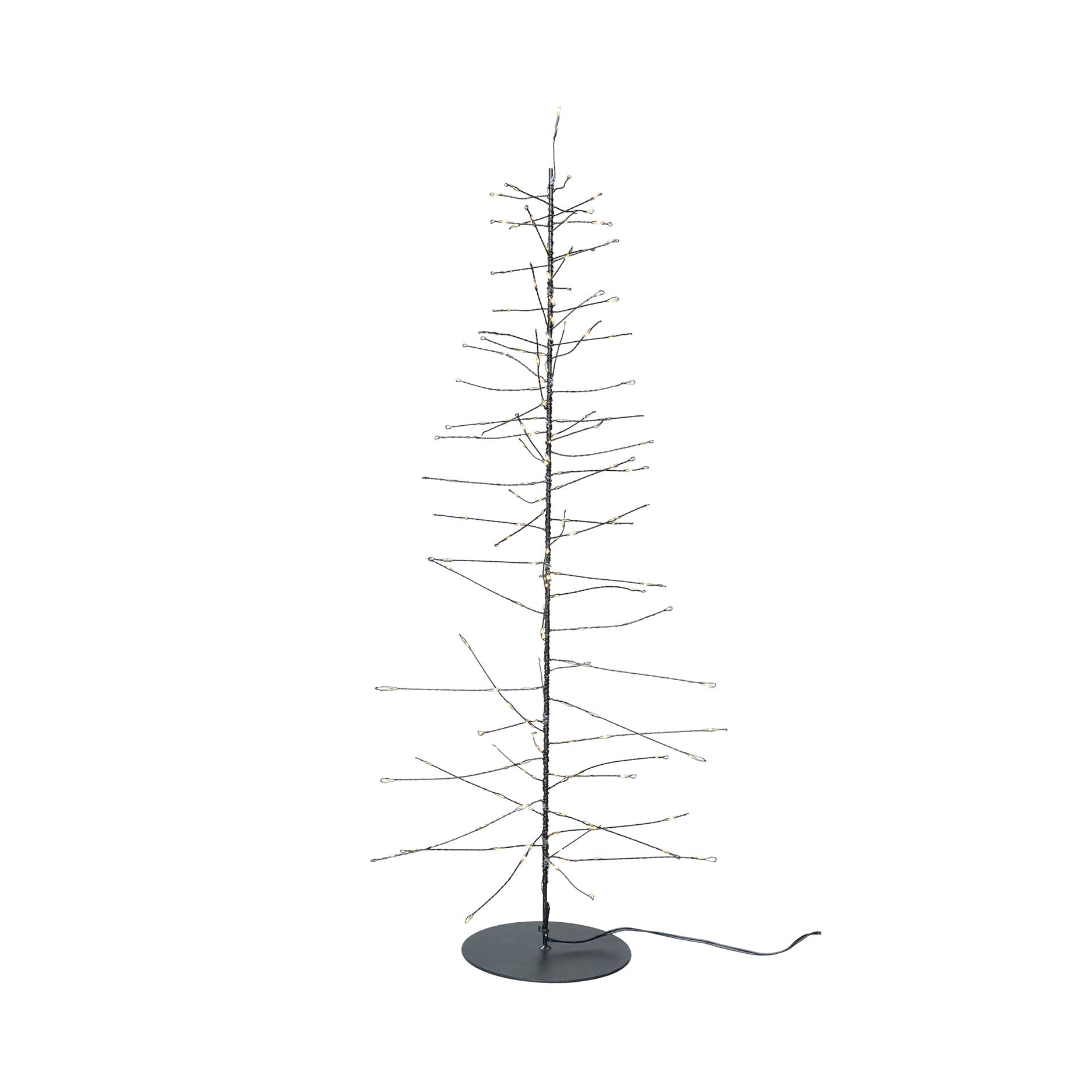 Metal træ m. LED