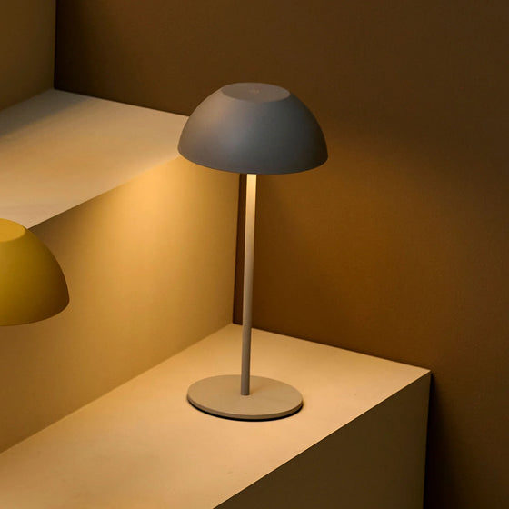 Carino LED Lampe Grau