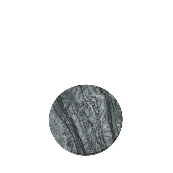 Marble II Untersetzer 2 Stück Schwarz