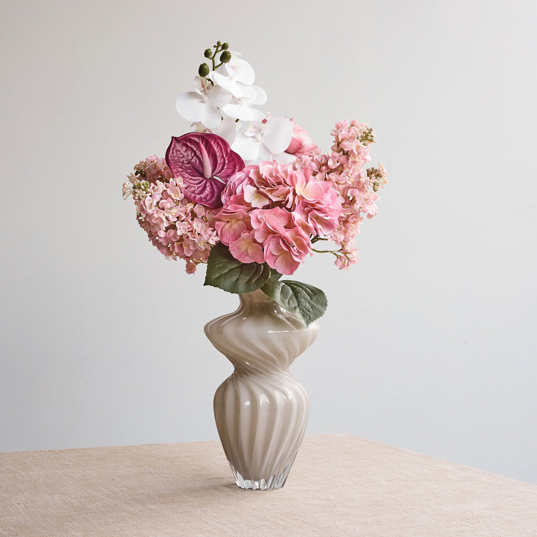 Künstliche Flamingoblume