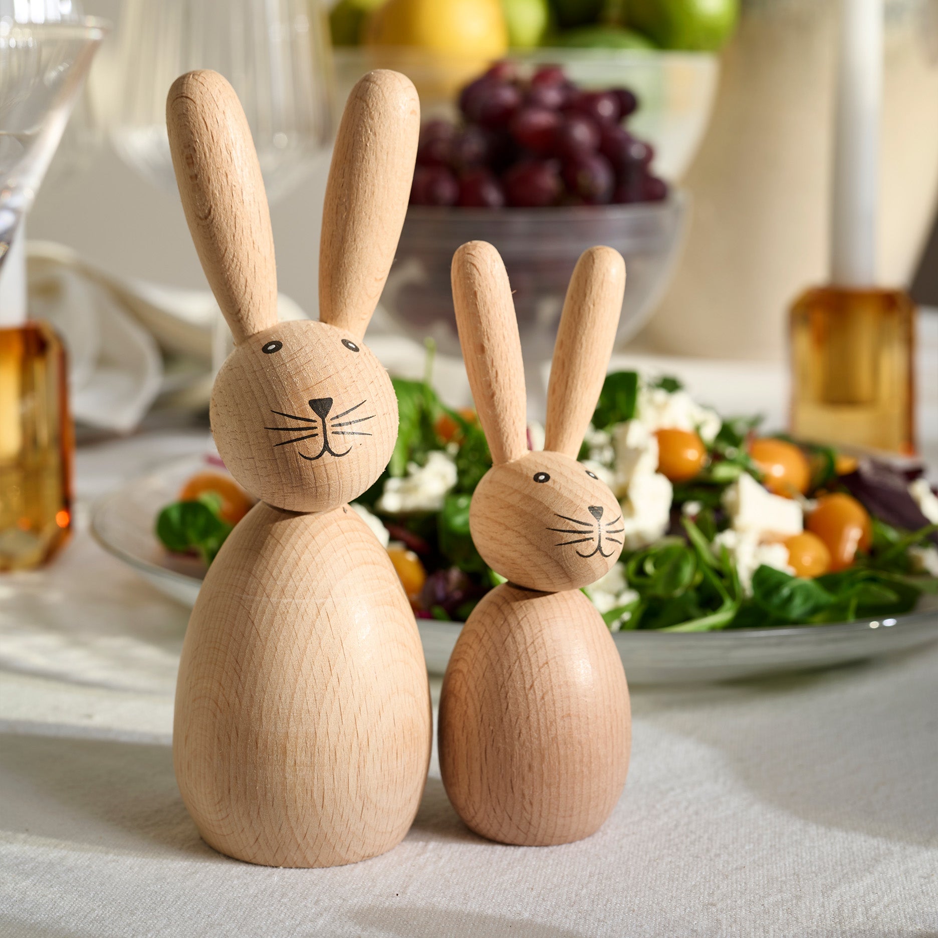 Hase aus Eiche