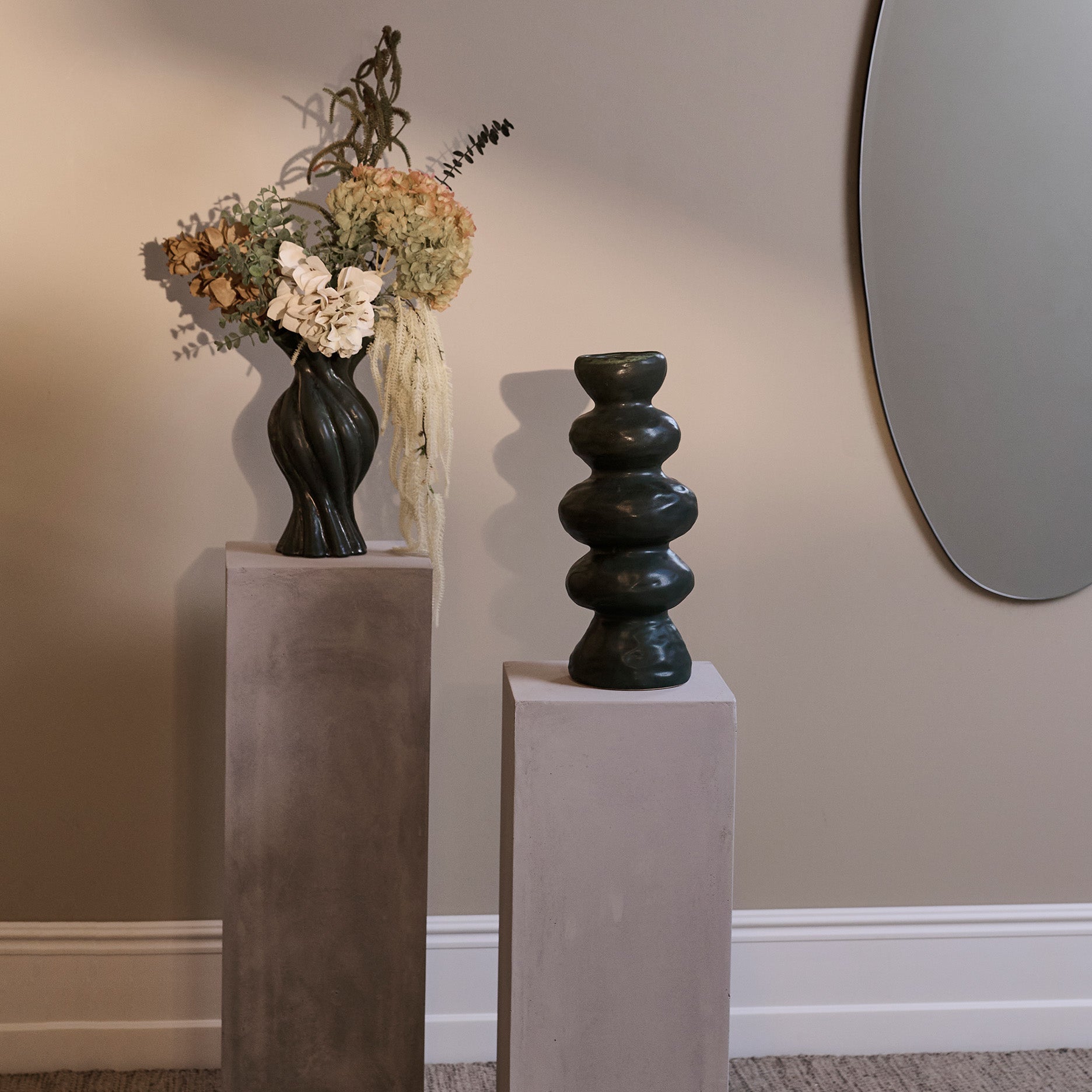 Roccia vase H38 cm