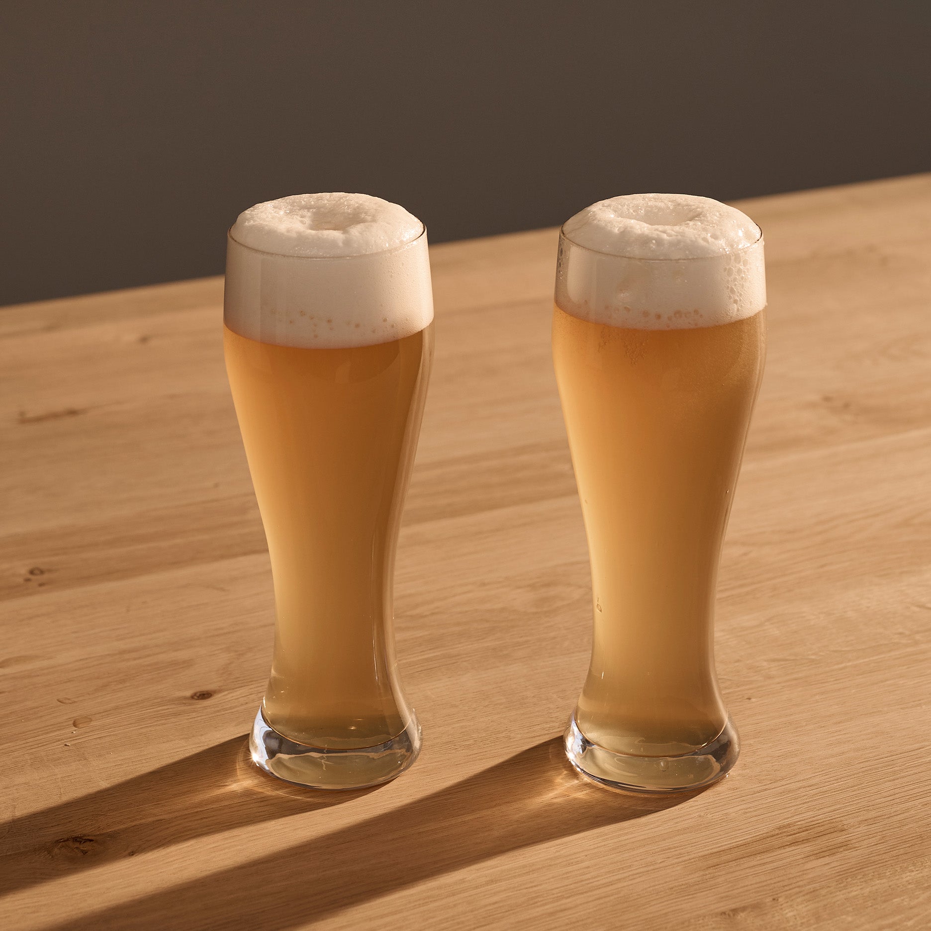 Ølglas H22 cm, 2 stk