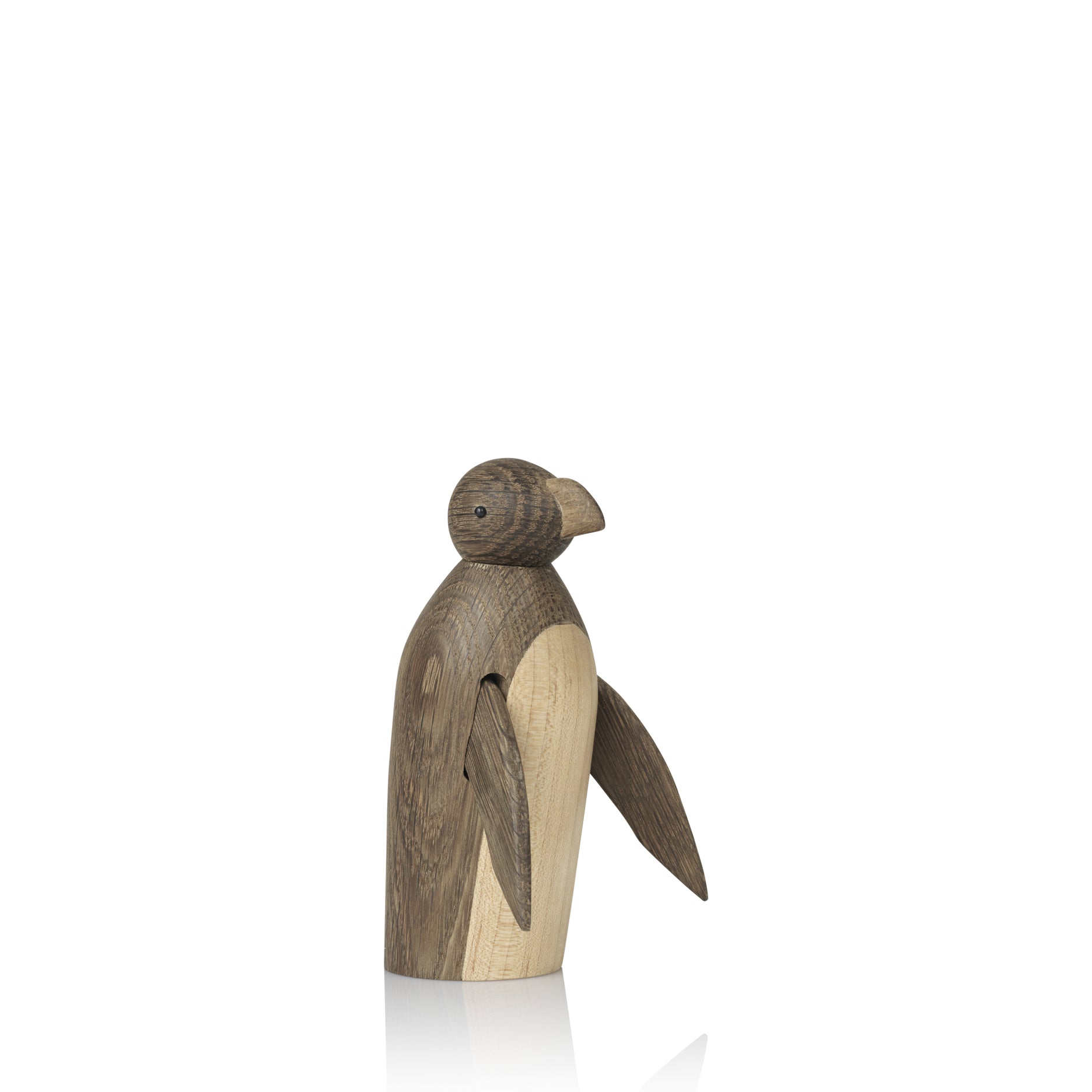 Skjøde Pinguin klein geräucherte Eiche/Ahorn
