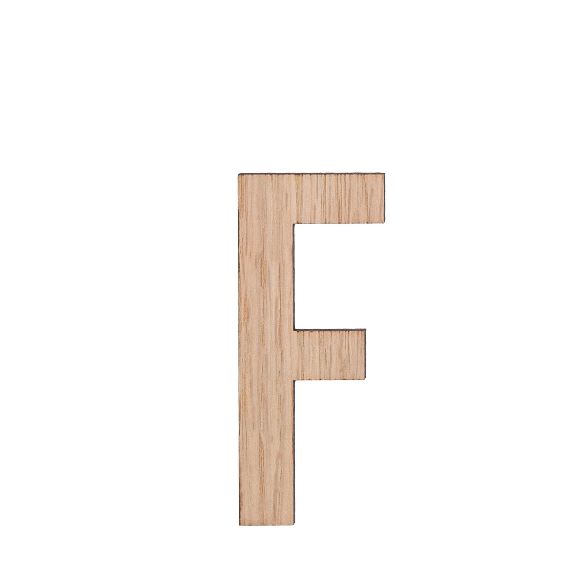 Bogstav F Lys eg