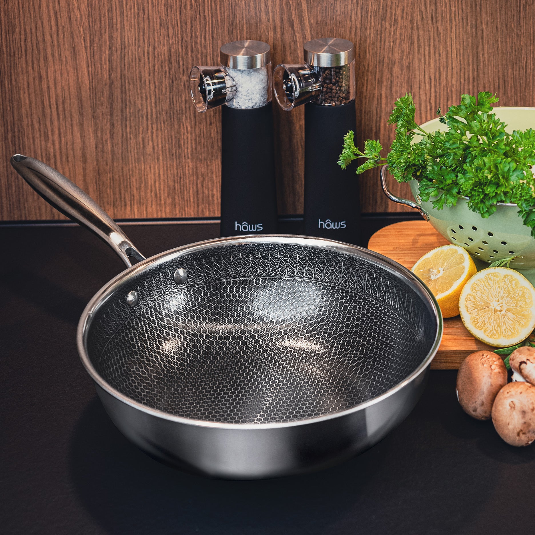 Santo wok 28cm hybrid