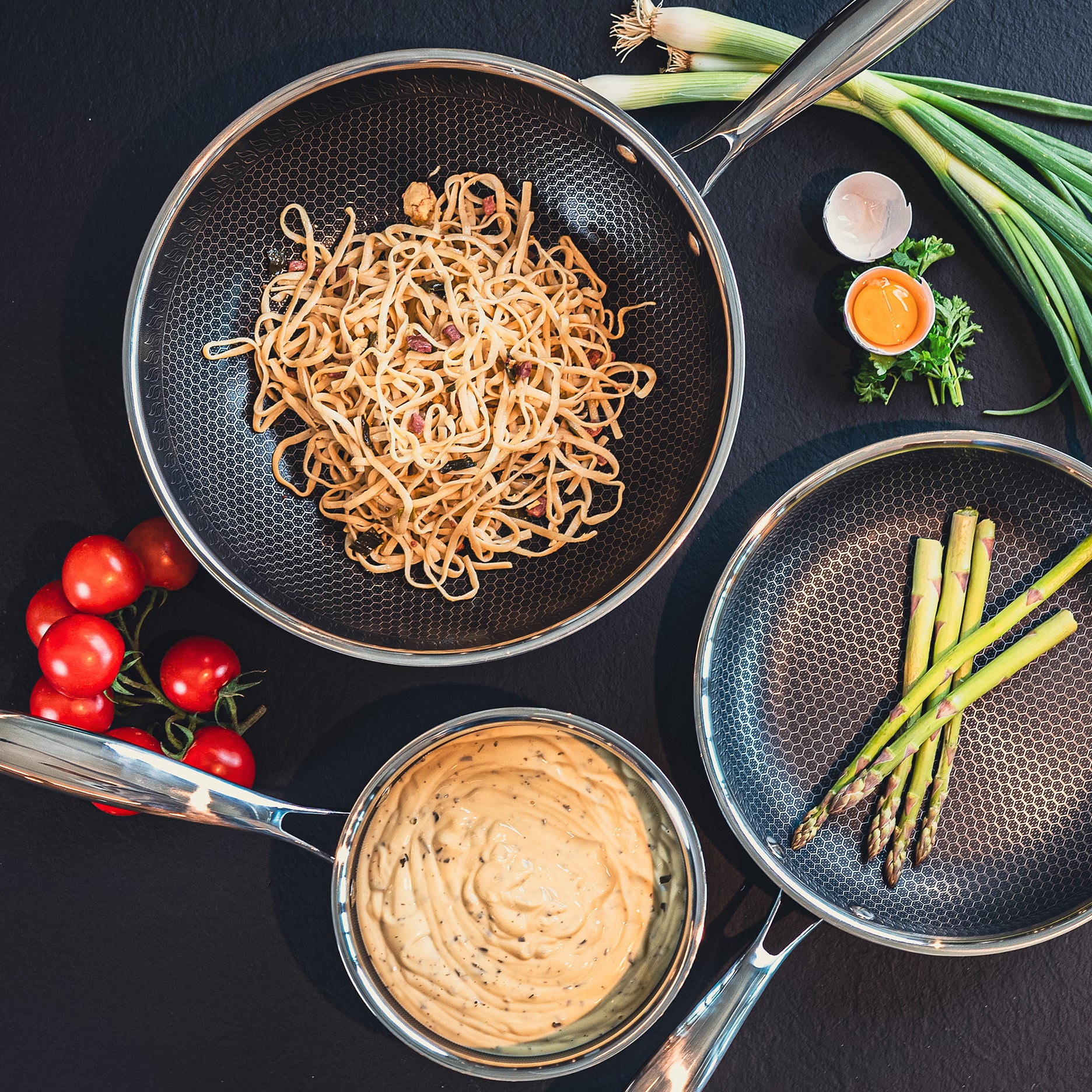 Santo wok 28cm hybrid