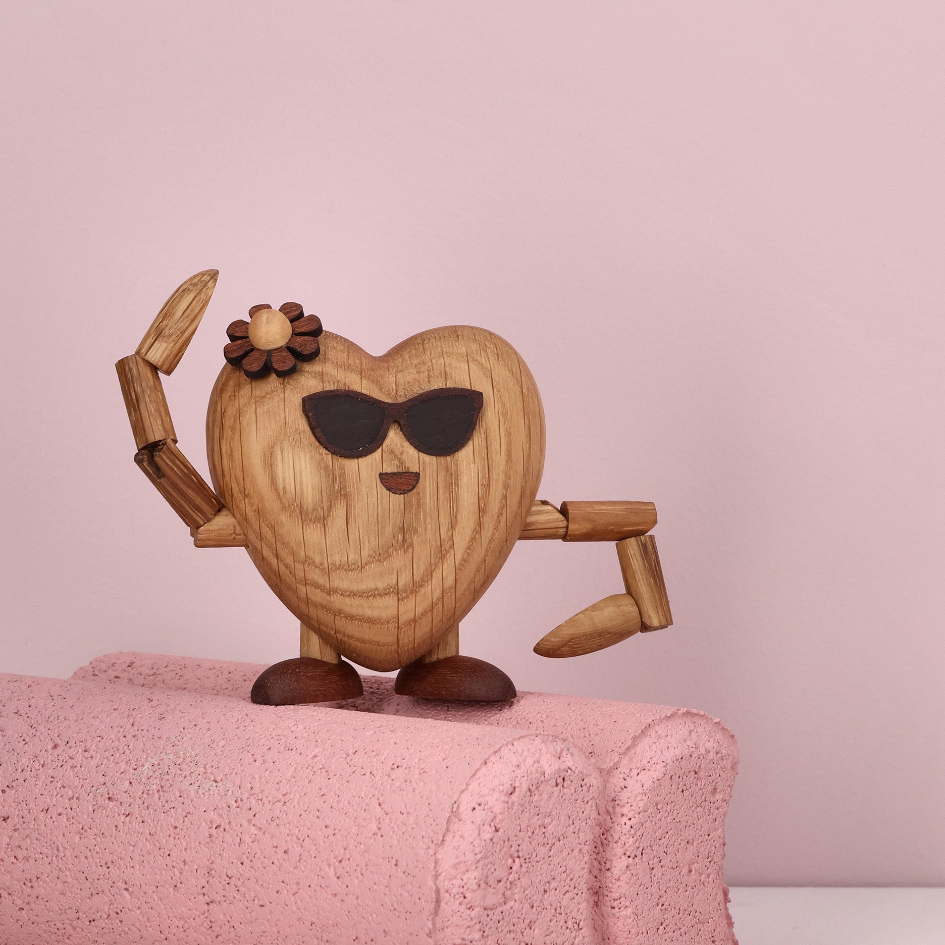 Holly Heart Herzfigur