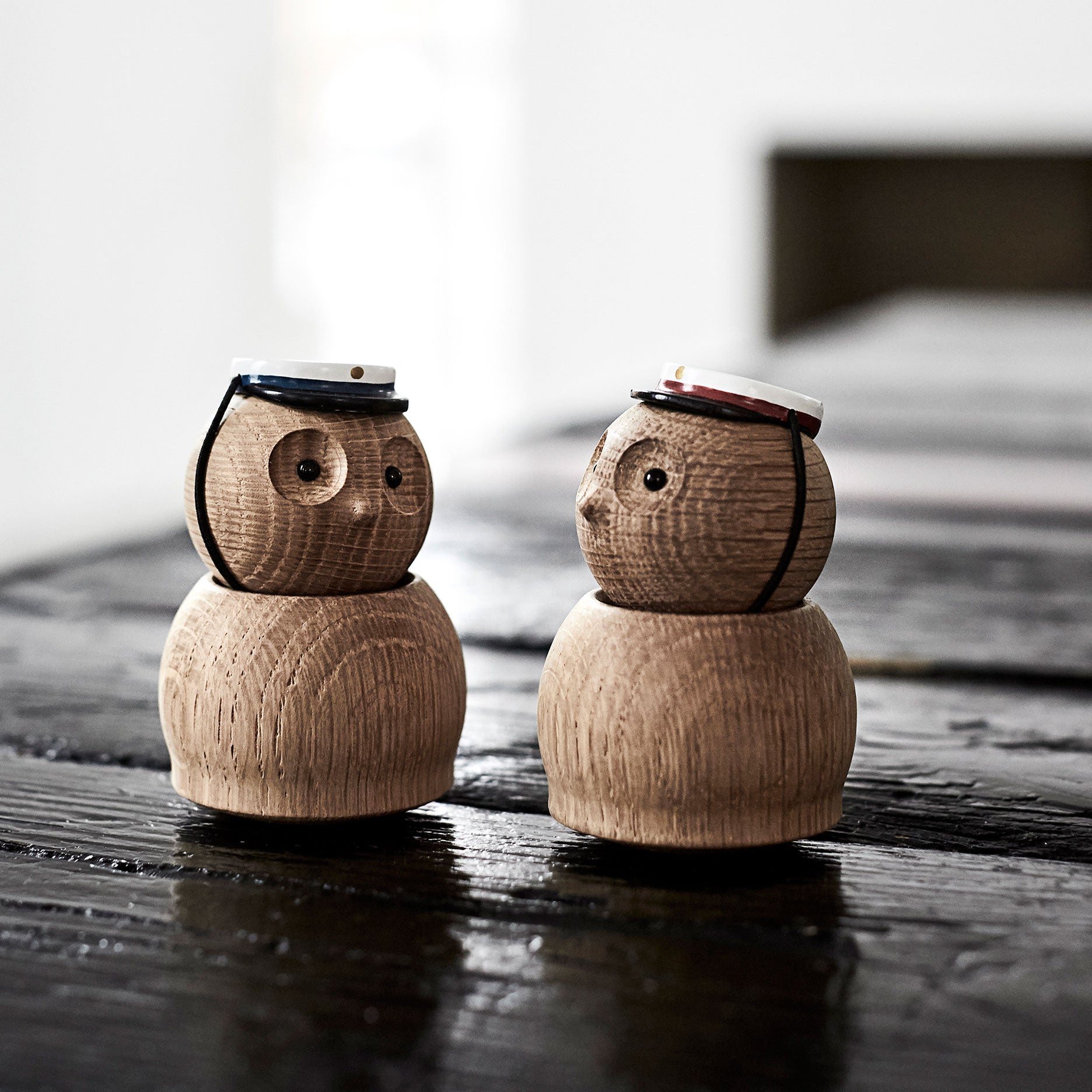 Studenterhue rød t/small owl