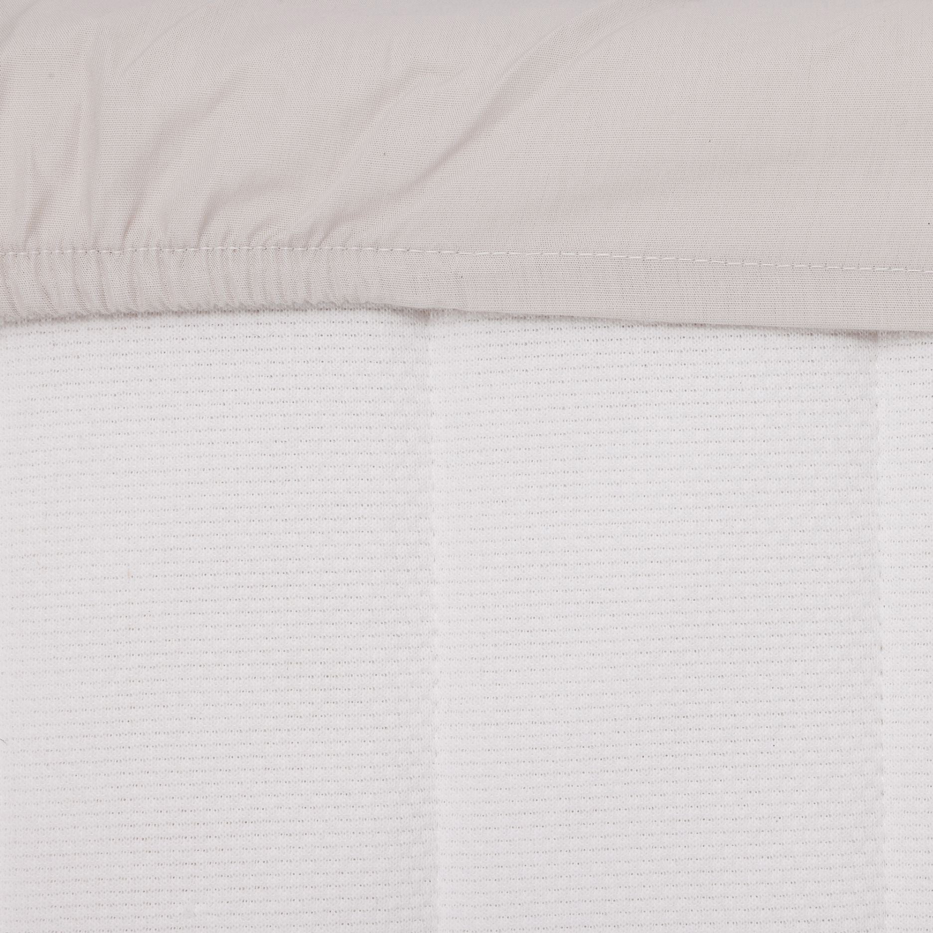 Boxlaken 90x200x15 cm sandbeige
