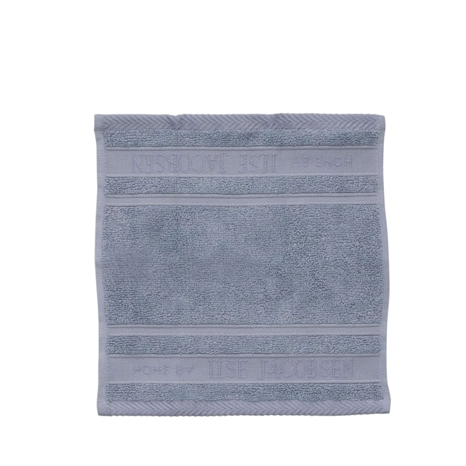 Vaskeklud 4 stk 30x30 cm støvet blå