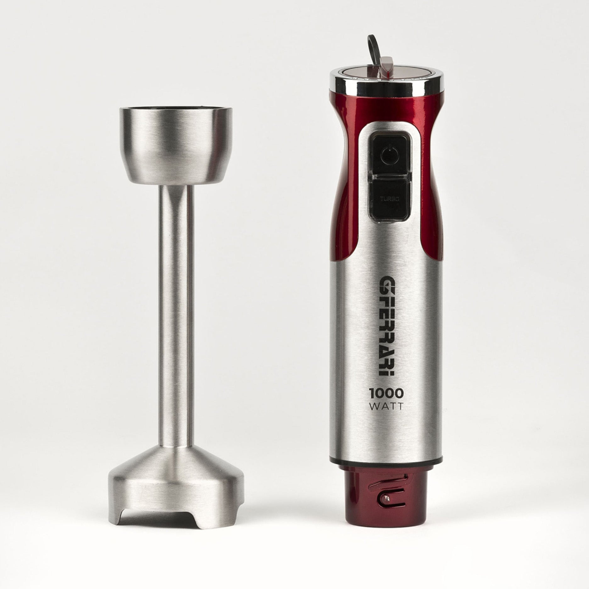 Antelao Stabmixer silber/rot