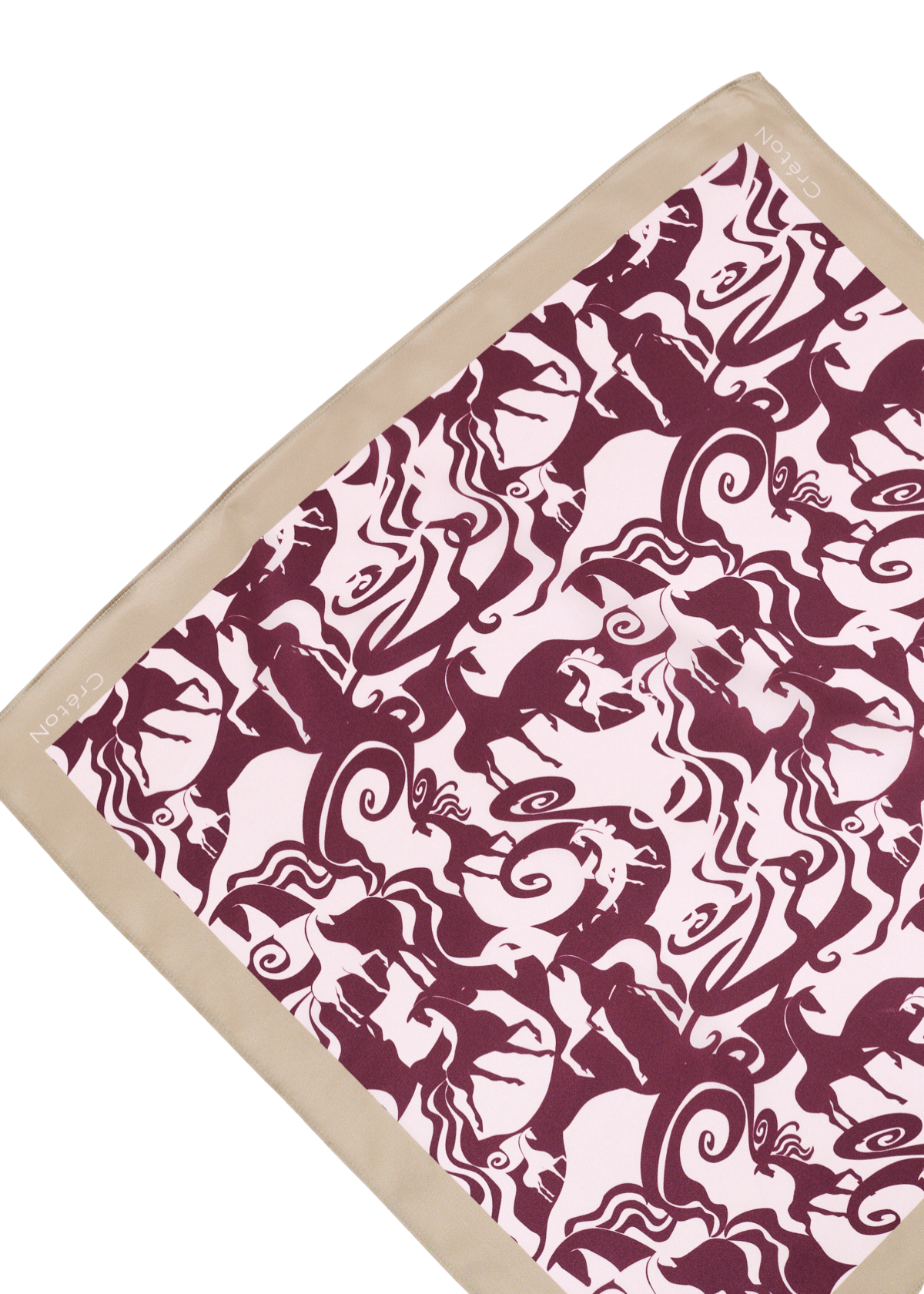 CRAKaty Silketørklæde 80x80 cm