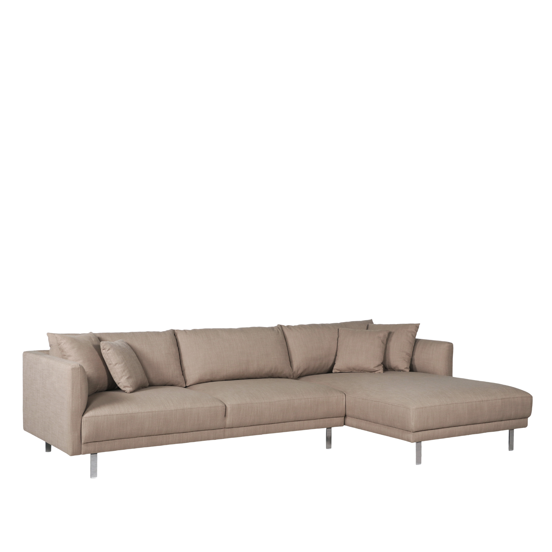 Capella II Chaiselong-Sofa - rechtsgewendet