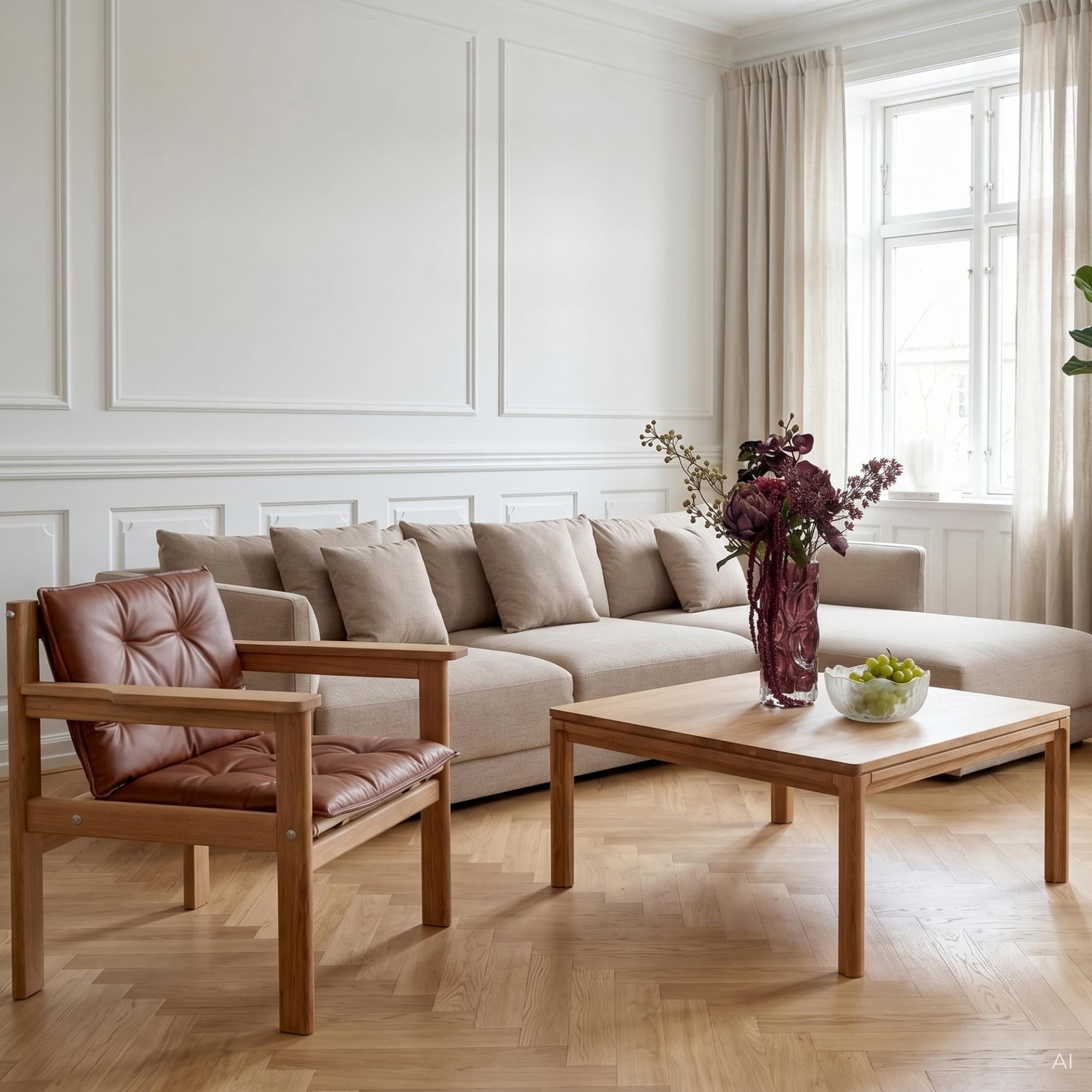 Capella II chaiselong sofa (højrevendt)