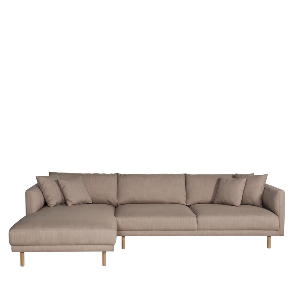 Capella II Chaiselongsofa, Eiche - linksseitig