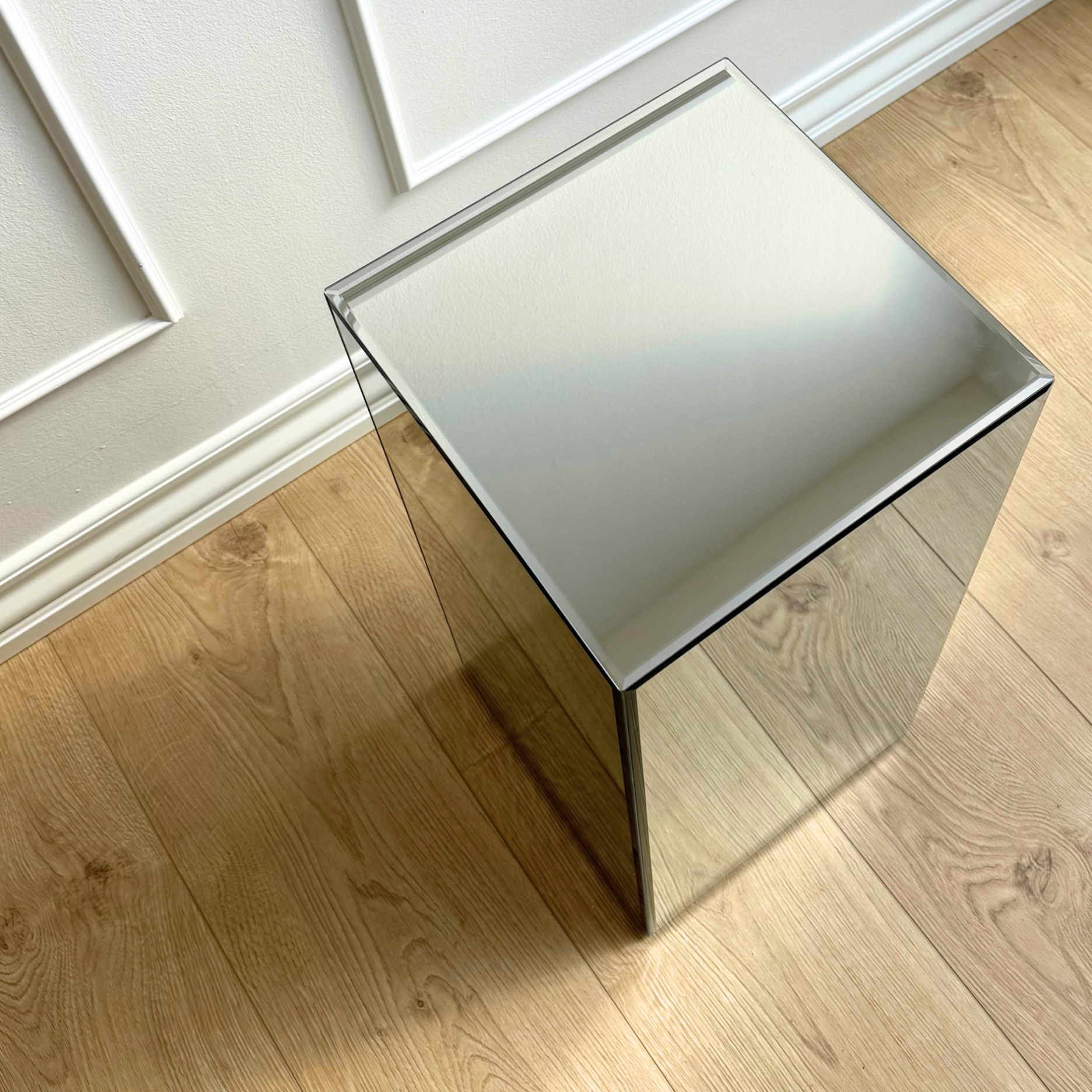 Spejlpodium H65 transparent