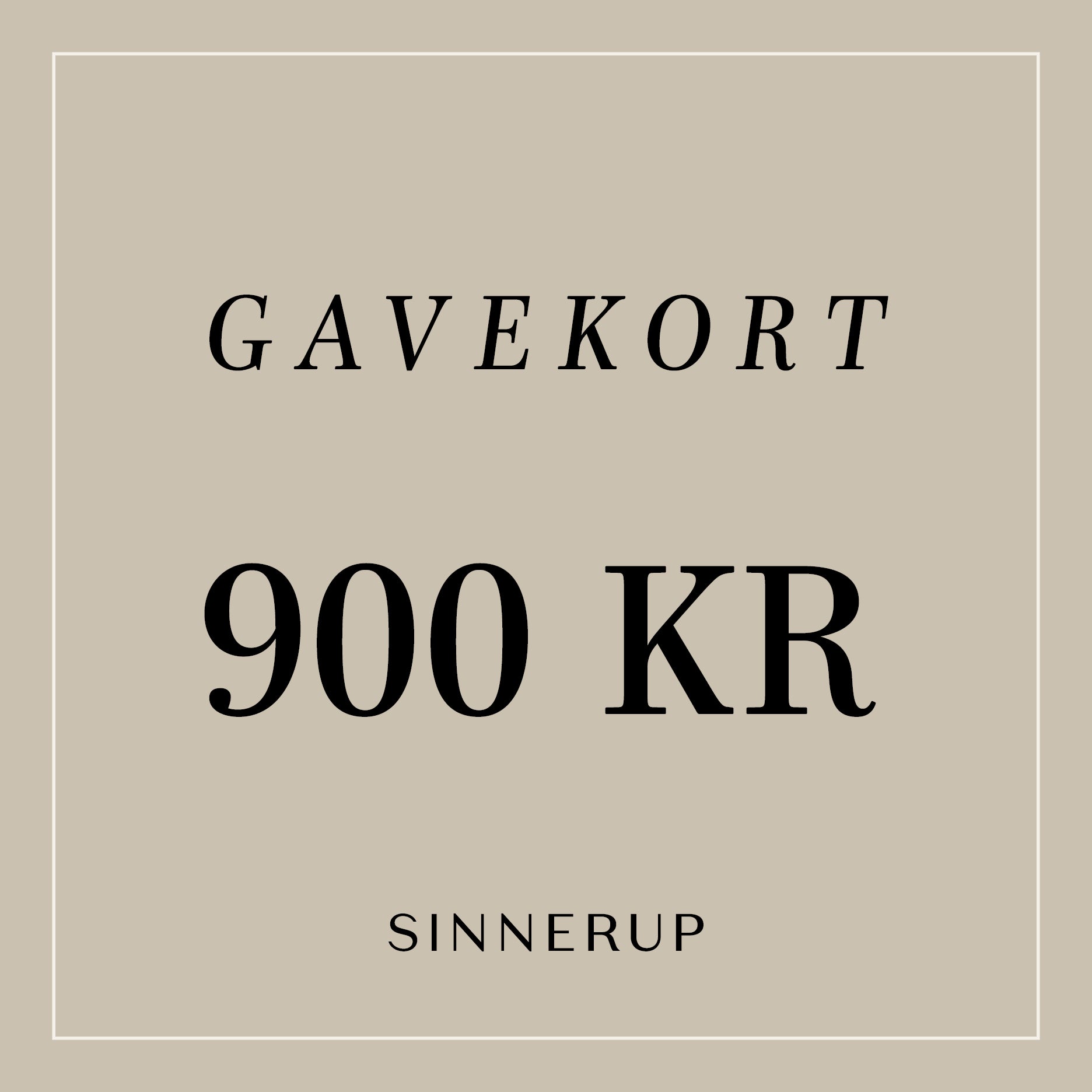 Sinnerup Geschenkkarte