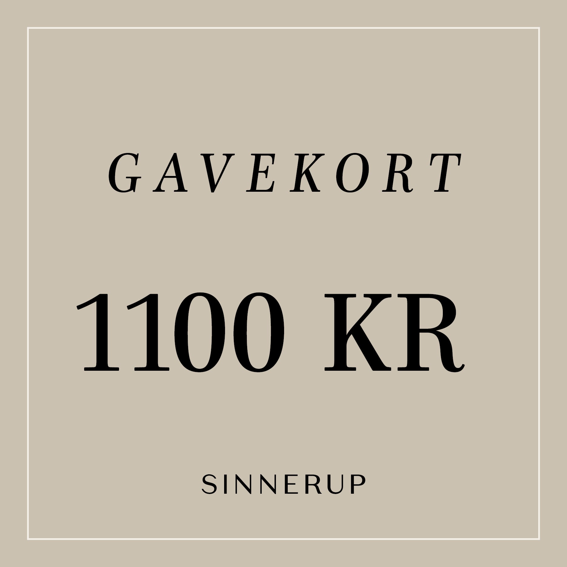 Sinnerup Geschenkkarte