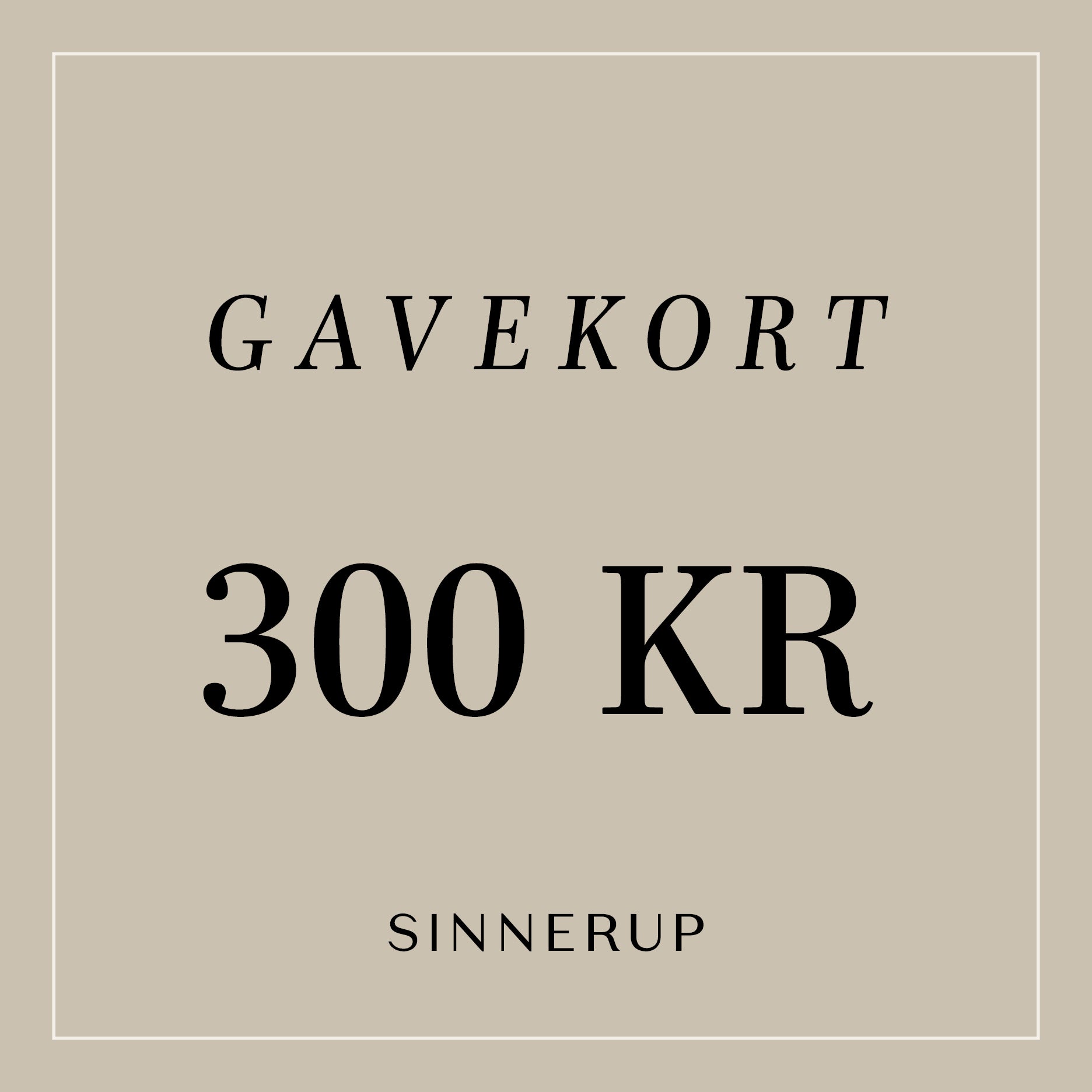 Sinnerup Geschenkkarte