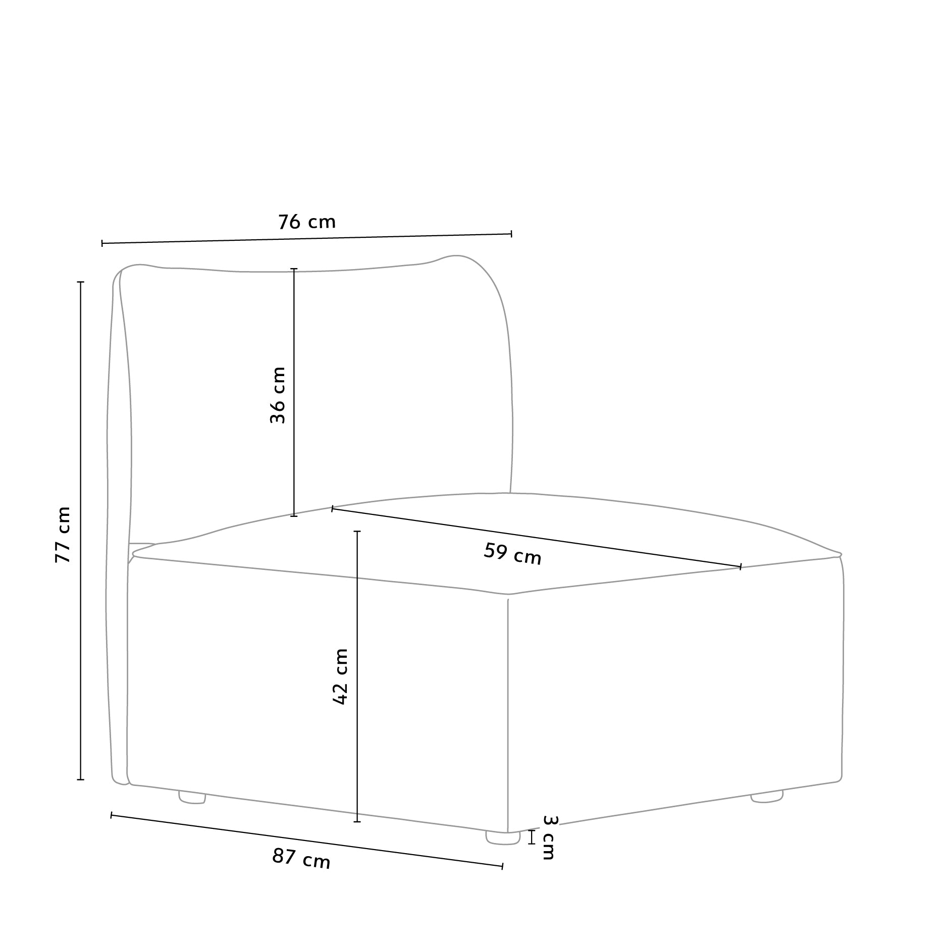Adelaide II MINI Sitzmodul