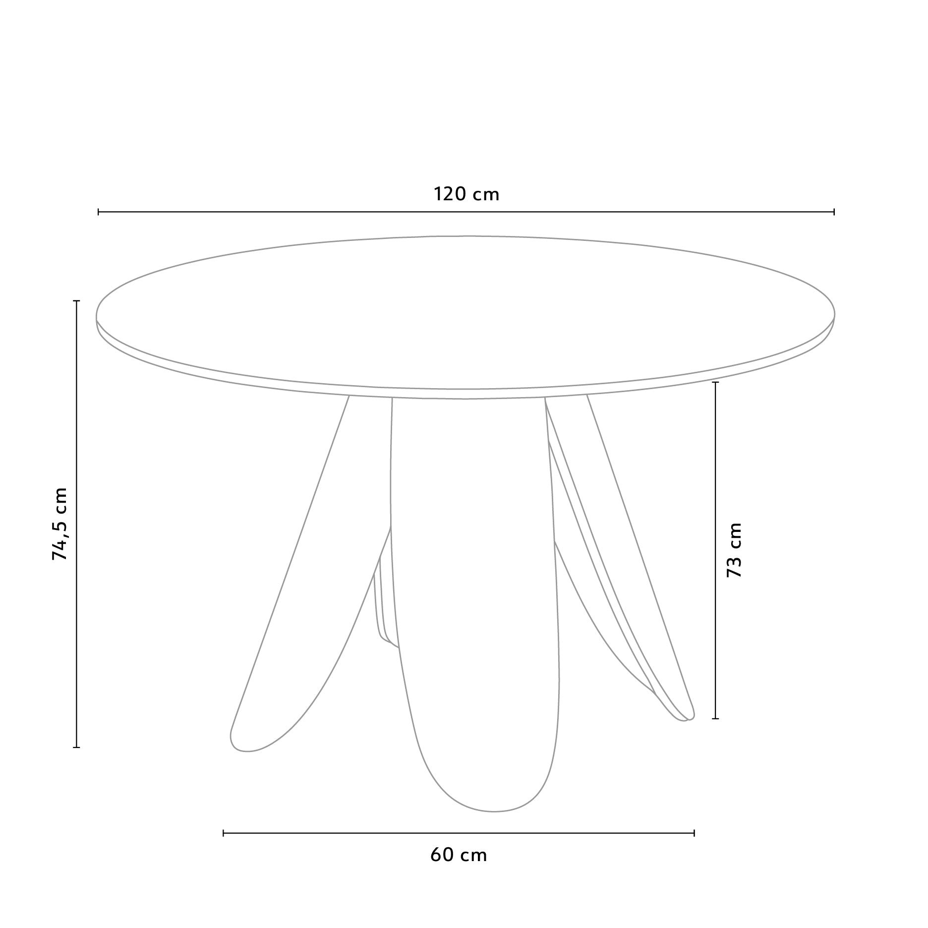 Sprout Esstisch D120 cm
